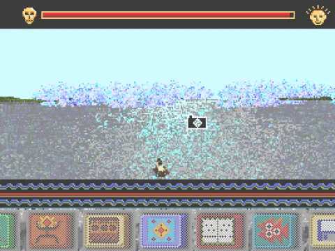 Rowing into the Blue Mist.