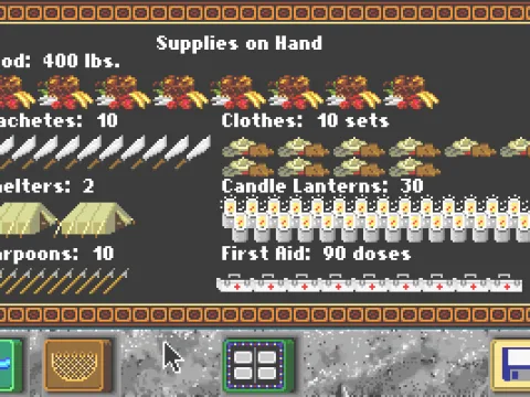 Supplies for the quest.