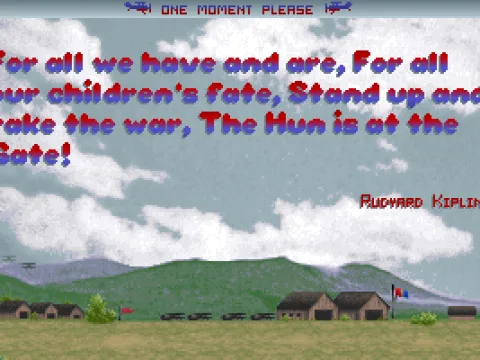 Have a read while the game loads.