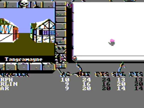 Exploring the town (CGA w/Composite Monitor)