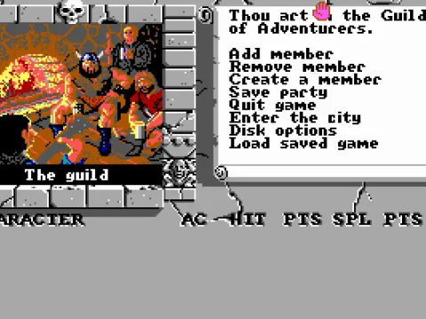 In the Adventurers Guild