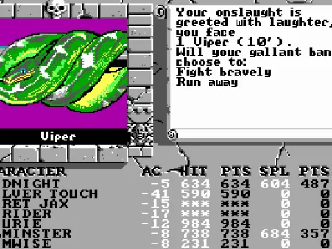 You can fight or run, the choice is yours