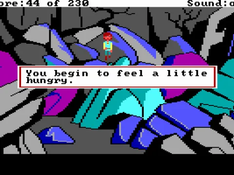 Every now and then you need to eat and drink something, or you'll die.