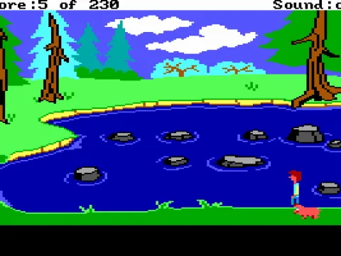 The lake of Caer Dallben