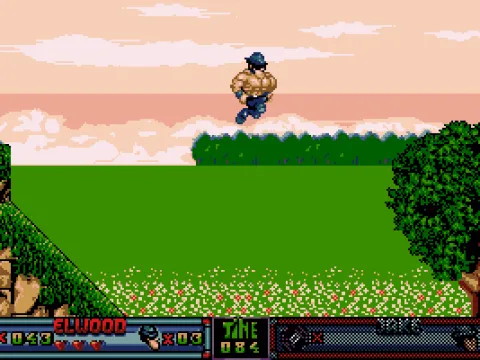 A powered-up, muscle-bound brother