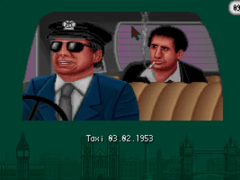 Due to the fact that Matt Stuvysant is the 1.000.000 passenger, he can ride all taxis for free! (a rather hollow explanation for free transportation ;))