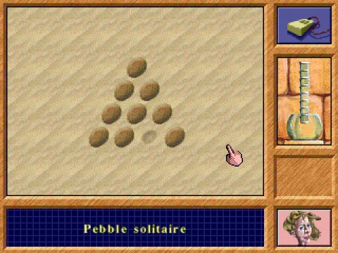 Pebble solitaire