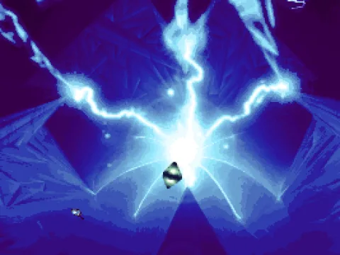 One of the first puzzles involves fixing a misplaced lens to restore energy to the Nexus, the game's hub area