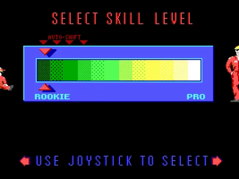 Select Skill Level