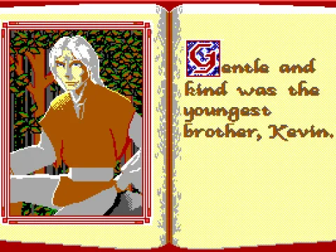 Kevin the youngest brother, known for his kindness (EGA)