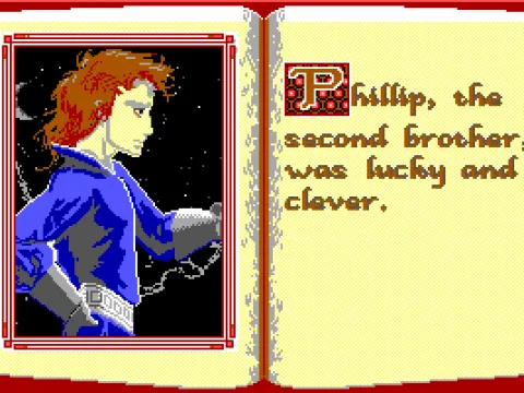 Phillp the second brother has high luck, which means he can be