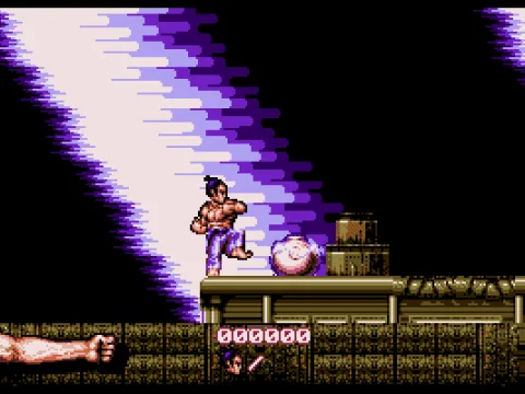 This mission starts atop a subway train.