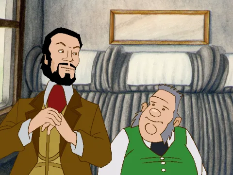 Our hero and his side-kick