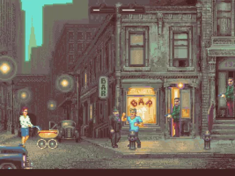 Hey, they're shooting me!