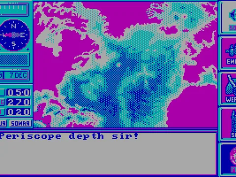 World map (CGA)
