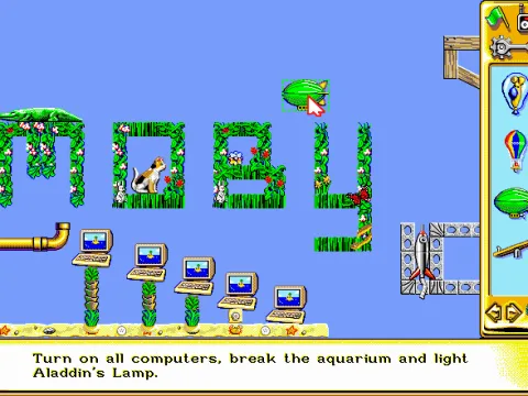 Buld your own devilish puzzles and insane machines