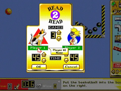 Two player competative puzzle solving contest