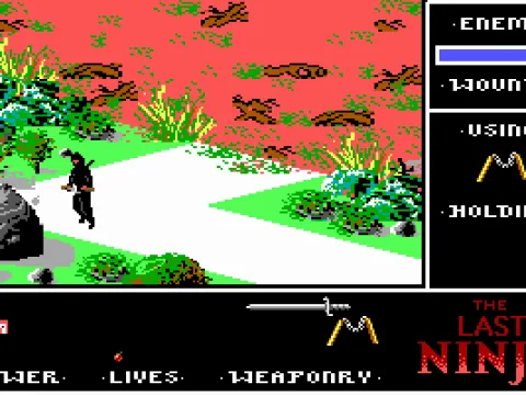 Fetching the smoke bomb in the swamp area