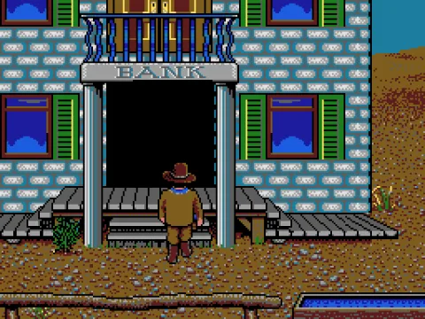 Visiting a town as Billy the Kid