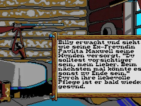 When Billy dies in an action sequence, he wake up in the arms of our ex-girlfriend