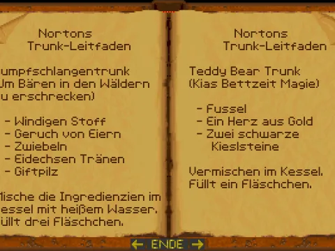 Zanthia's spellbook (German version)