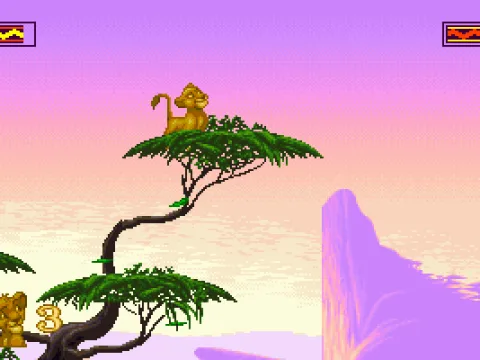 Use the trees to reach the top.