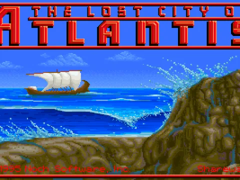 The title screen