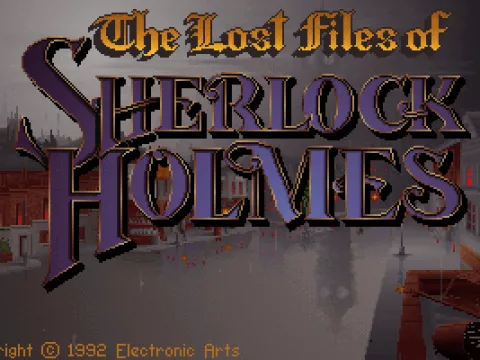 The title screen.