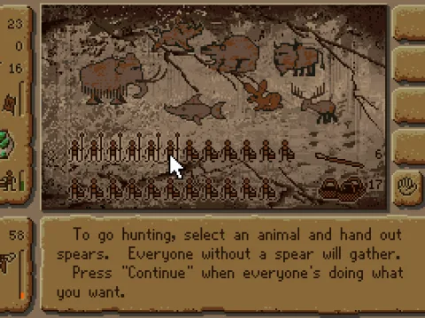 Hunt And Gather For Survival