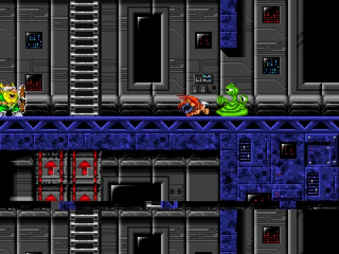 Eric doing his famous rhinoceros impression