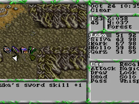 Skill development through use