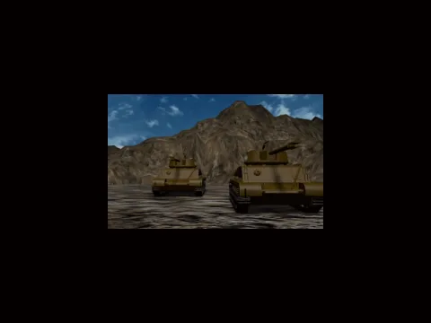 Intro: allied tanks advance