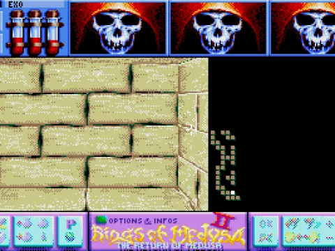 I found an apple... and how to turn the map on... and that's about it.