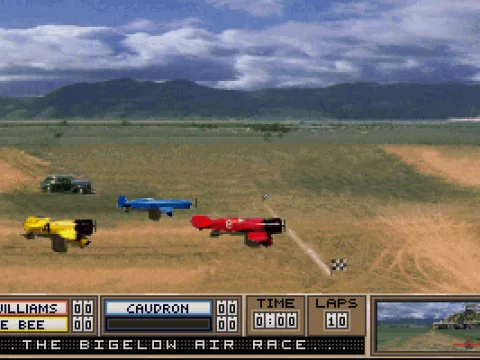 Getting ready to race!