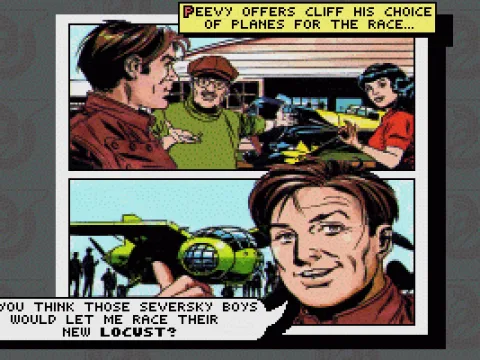 Story is given in comic book style