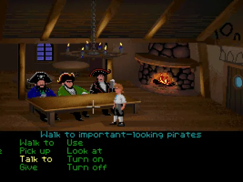 Important-looking pirates