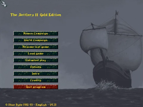 Revamped main menu