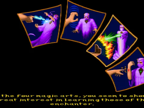 choosing magic abbilities