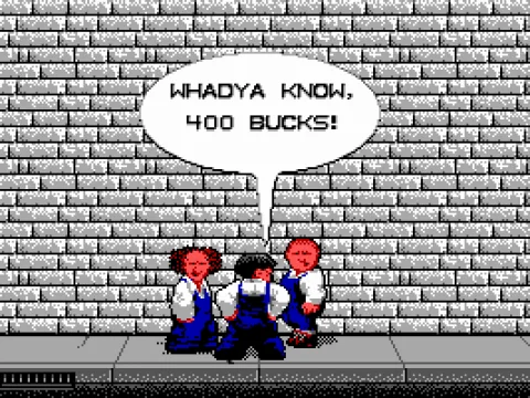 400 smackers in the middle of the street? Not damn likely.