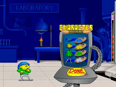 Changing this character's colors