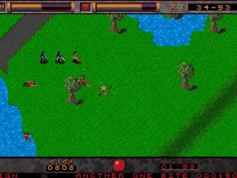 Wasting the enemy scum