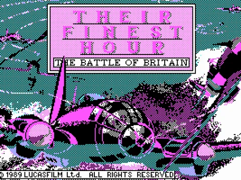Title screen (CGA)