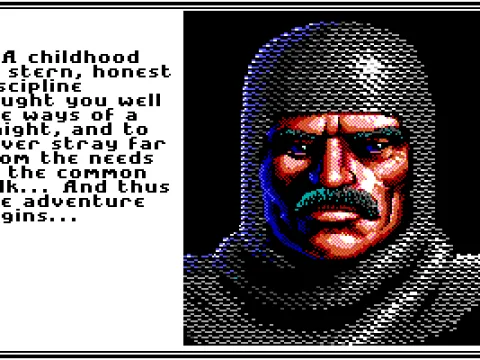 The Knight character.