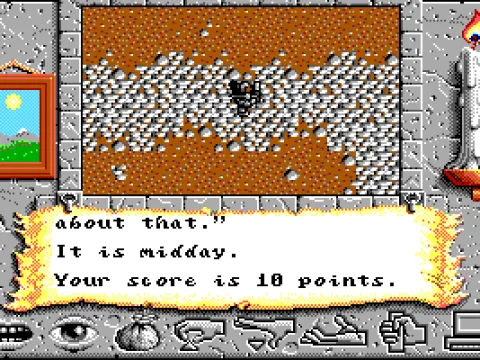 Traveling down a road.