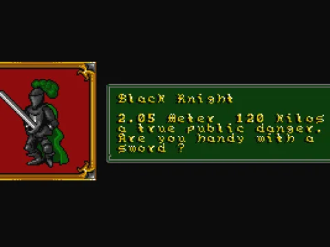 Description of one of the enemies