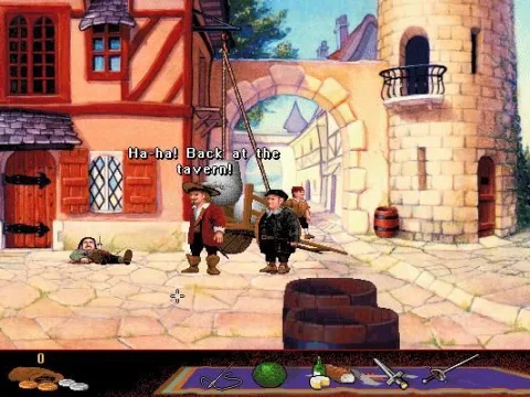 Rouen, the town you start in...