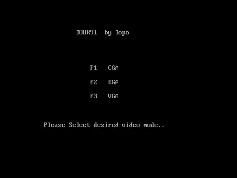 Selecting the graphics mode