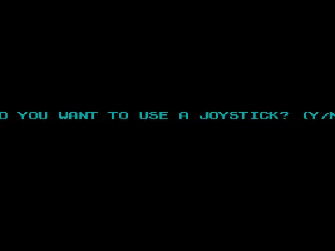 Use a Joystick? (EGA)