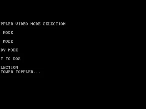 Video Mode Selection