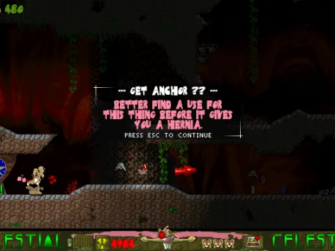 Picking up an anchor